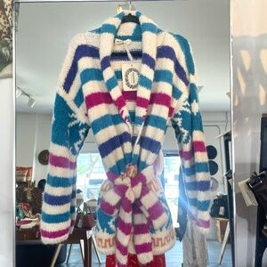 Frantic Santa Barbara Wrap Sweater